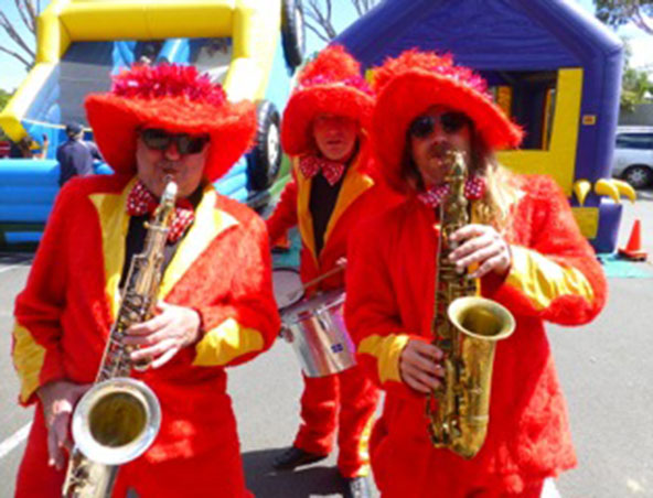 Fur Ball a Melbourne roving trio