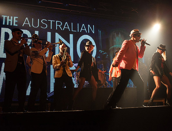 Bruno Mars Tribute Show - Melbourne Tribute Bands - Singers - Musicians
